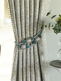 window dressing and curtains